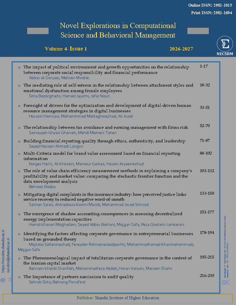 Novel Explorations in Computational Science and Behavioral Management